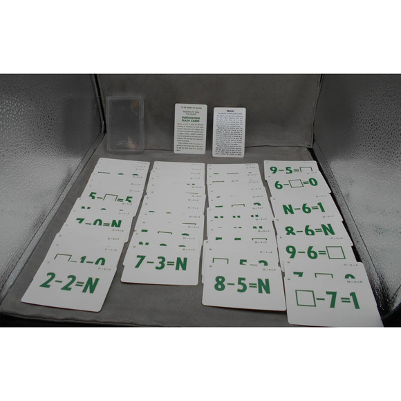 Whitman Help Yourself Math Flash Card Lot: Addition & Subtraction - Picture 10 of 10